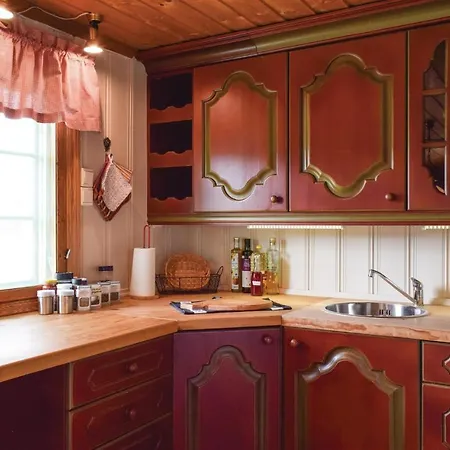 Lovely In With Sauna Дом отдыха Vegarshei