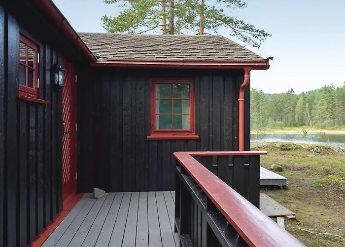 Nyaraló Lovely In With Sauna Vegårshei